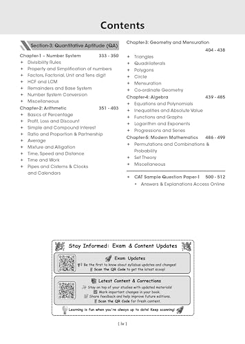 Image of Oswaal CAT (COMMON ADMISSION TEST) | 10 YEARS' | Chapterwise & Topicwise | Solved Papers | Question Bank |2008 & 2017 - 2025|(For 2026 Exam)