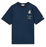 Saint Barth Camiseta Mc2 Watch, turquesa, XXL