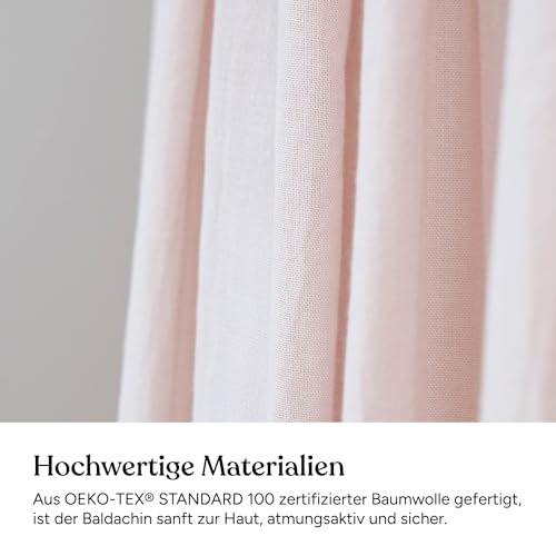 Ehrenkind Baldachin Bio-Baumwolle Beige – Bild 5