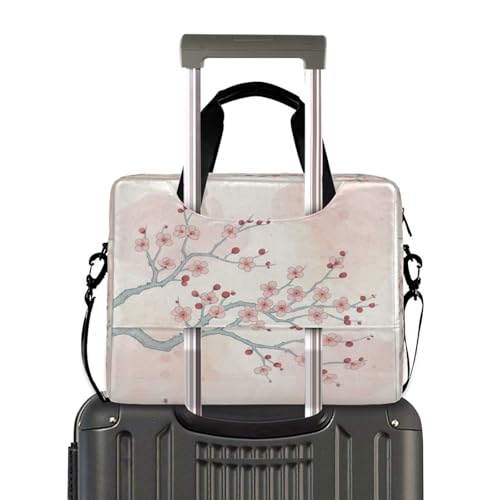 Bolso para Laptop Rosa con Diseño de Flores de Cerezo miniatura 4