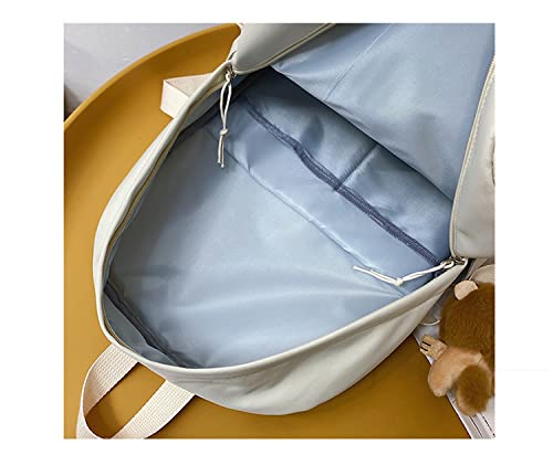 NUTOT Mochila feminina à prova d'água para esportes ao ar livre e lazer para laptop (Azul)