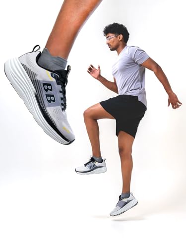 Image of Bacca Bucci AEROCORE Lightweight All-Day Athleisure Sneakers with Comfort Insocks | Men's Trainers for Gym, Walking & Outdoor Sports