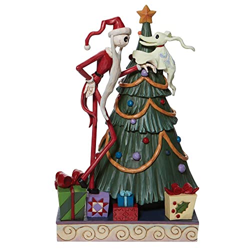 Enesco Disney Nightmare Before Christmas Decking The Halls Figurine