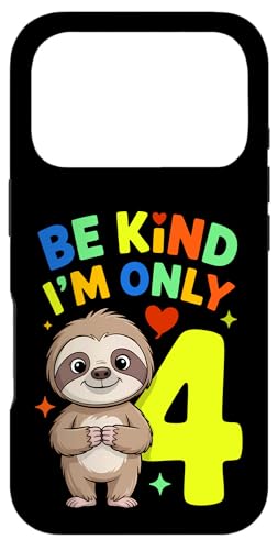���킢���i�}�P���m I'm Only 4 Funny Fourth Birthday �X�}�z�P�[�X iPhone 17 Pro �p