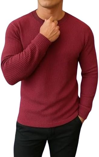 Men Trendy Full Sleeves Stripes Comfortable, Breathable, Lightweight, Skin Friendly T-Shirt