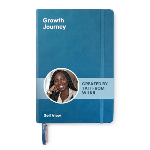 Self-View: A 30-Day Guided Growth Journal & Daily Planner by Tati from Wilkii | SHAPE Series | Personal Development Journal for Identity and Mindset Transformation