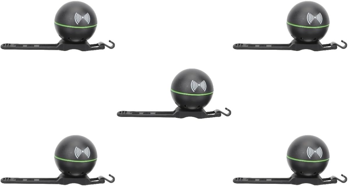 BESPORTBLE 5pcs Electronic Folding Bike Bells Super Loud Handlebar Horn for Fit for Mountain Road and Folding Crisp Sound for Pedestrian Alerts