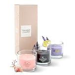 Yankee Candle Scented Candles Gift Set | 3 Scented Mini Filled Votive Candles | Soy Blend Wax Mix | Perfect Gifts for Women