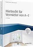 vermieten synonym  Mietrecht für Vermieter von A-Z - inkl. Arbeitshilfen online (Haufe Fachbuch)