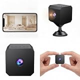 Mini telecamera WiFi 1080P, Visione Notturna, Rilevatore di Movimento