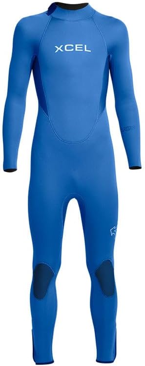 XCEL Youth Axis Back Zip 4/3mm Fullsuit - Sapphire | 8
