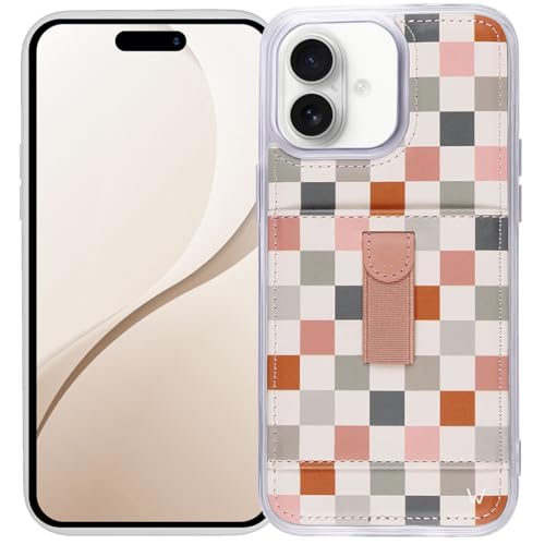 Ne perdez plus vos cartes : étui portefeuille pour iPhone 16 Plus anti-chute avec dragonne