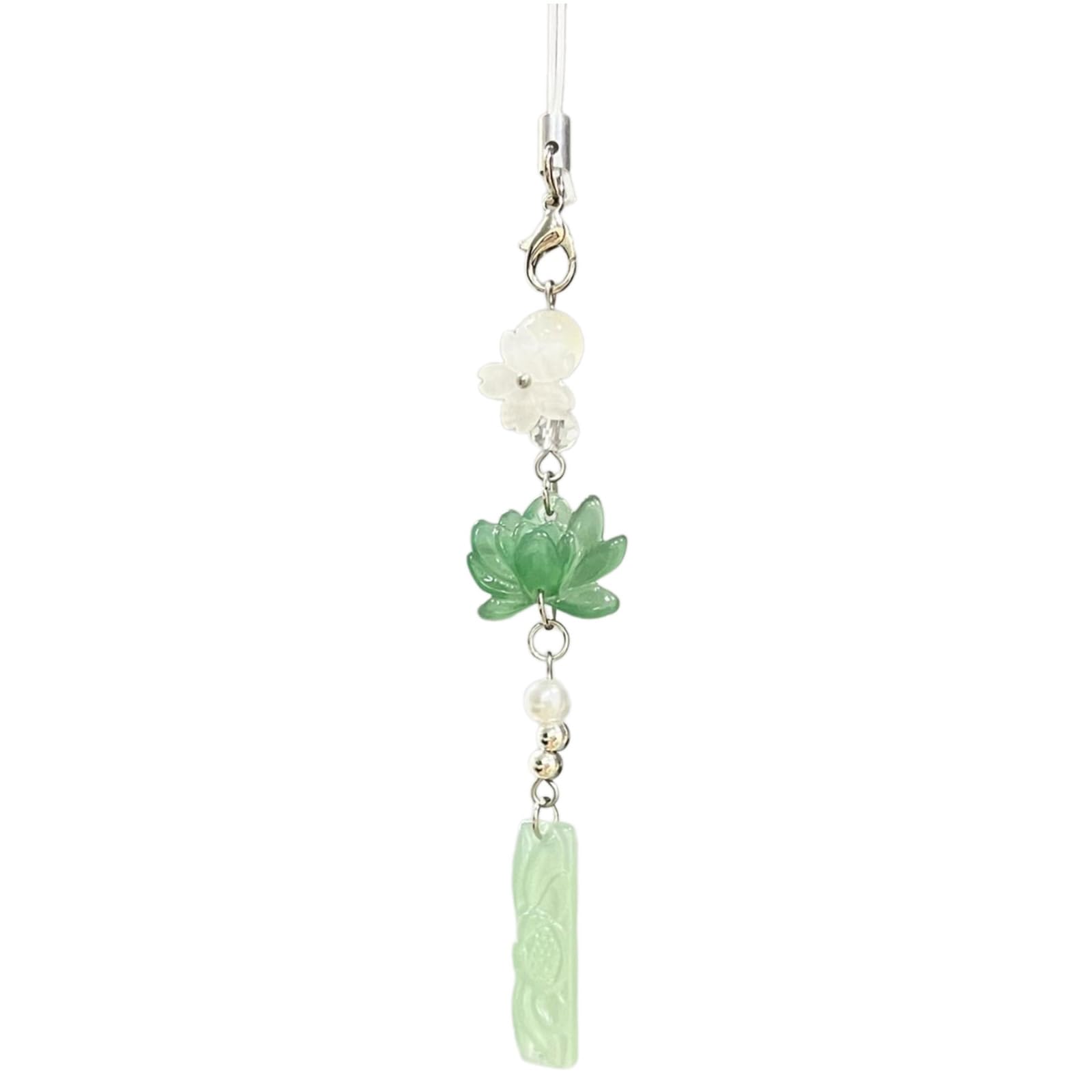 NEWFT Sparkling Pendant Multifunctional Flower Phone Chain for Women Girls Pendant for Keychain Bag