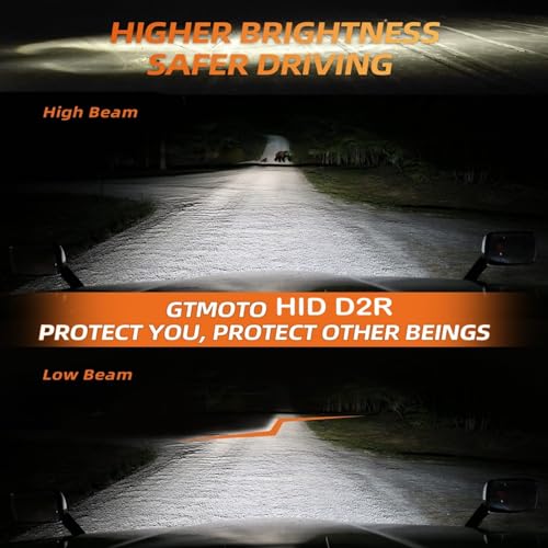 GTMOTO D2R Bulbs for 2006-2013 Subaru Forester HID Headlight Xenon Low Beam by GTMOTO - Used condition - Image 2