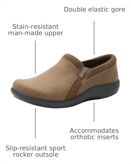 Image of Alegria Women's Duette Professional Slip On All-Day Comfort Shoes