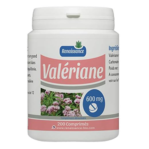 Valériane - 200 comprimés dosés à 600 mg