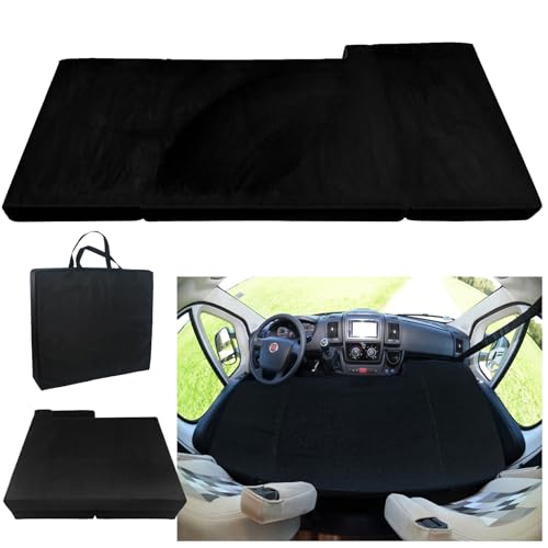 xxjolavv Matelas Pliant et épaissi, Compatible avec Fiat Ducato, Citroen Jumper, Peugeot Boxer Camper (2002-2023), Accessoires pour Camping-Car, Berceau