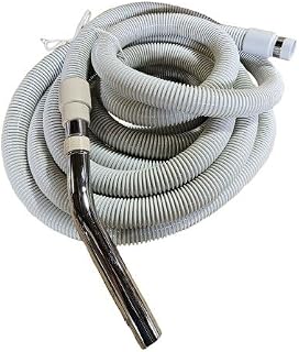 30 ft Beam Compatible Central Vacuum Hose - Lightweight Crush-Proof Design | Perfect Replacement for Older Beam & Compatible Systems | Standard 1.5" Inlet Fit (30 Feet)