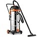 Price comparison product image VonHaus Wet Dry Vacuum Cleaner 1250W - Bagless Vac for Indoor or Outdoor Use - 45L Capacity Dust Tank - 3 in 1 with Blower Function