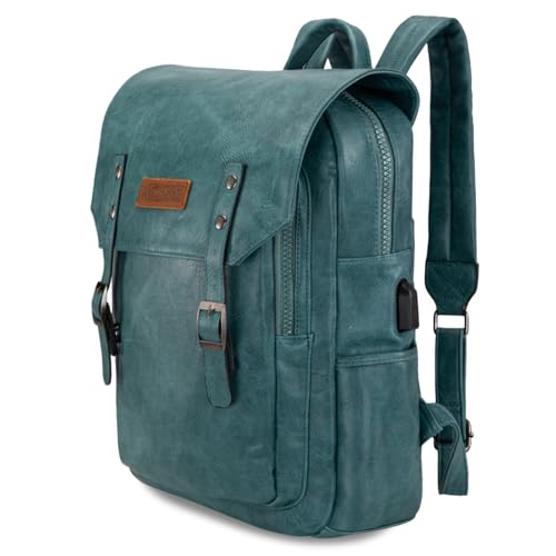 Sac à dos Montana West × Wrangler en cuir végétalien imperméable avec poches de rangement
