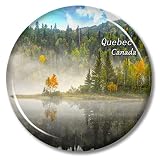 Aimant de réfrigérateur Canada Quebec 5,7 cm