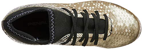 Chuteira Campo K S11 Locker IX, Penalty, Infantil, Dourado, 32