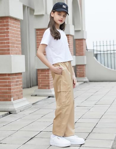 Image of Betusline Girls & Women Basic Summer Short Sleeve Slim Fit T-Shirts Soft Crewneck Crop Y2k Tee Cute Gym Fashion Clothes