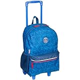 Mochila De Rodinha Escolar Infantil Sestini Paris PSG Azul