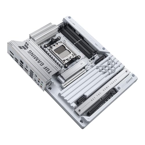 Scheda madre TUF Gaming B850-BTF WiFi W AMD B850 ATX, design con connettore nascosto, 14+2+1 80A DrMOS Power Stages, DDR5, PCIe 5.0 Ready, 3X M.2, Wi-Fi 7, 2.5Gb LAN, DP, HDMI™, USB 20Gbps Type-C - Scheda madre - Immagine 4