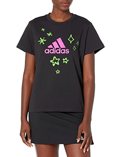 T-shirt Adidas Girls on The Run noir XXS vetement de sport running fille