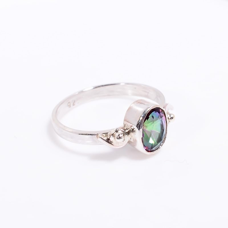 Bague en quartz mystique, le cadeau de fiançailles délicat et naturel