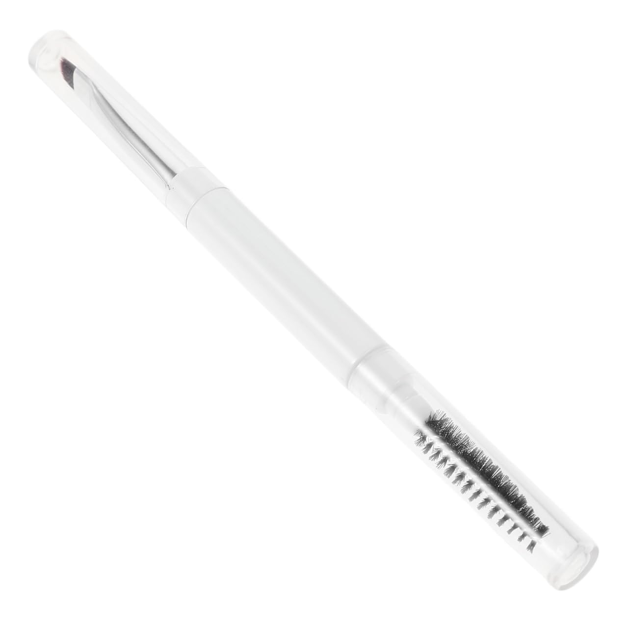 Double-ended Eyebrow Applicator Brush Soft Angled Brush Spoolie for Women Dual-function Brow Tool for Precision and Blending