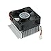 Ruilogod Komputer PC Aluminium Plastikowe CPU Headsinks Wentylator chłodzący dla Inter P478