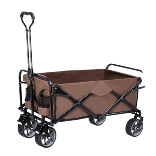 Carrello pieghevole per esterni spiaggia giardino TailgatingPortable Trolley per un facile trasporto e convenienza