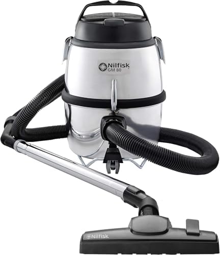 Nilfisk GM80 C Staubsauger - Bodenstaubsauger - Teppichsauger - Starker, robuster und Leichter Staubsauger mit Ausblasfunktion
