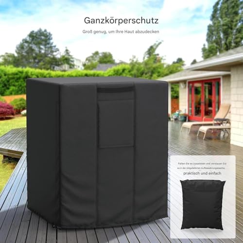 Housse de climatisation pour l'extérieur bâche imperméable haute résistance durable