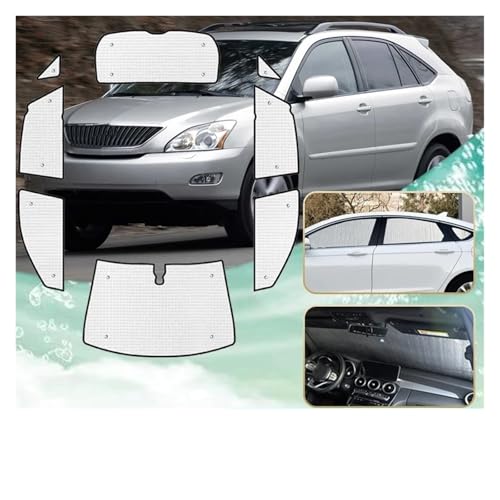 Pare-soleil sur mesure de haute qualité pour Toyota Harrier 2004-2009