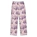 Yuiboo Loose Sleepwear Purple Car Youth Lounge Pajama Pants Gifts with Pockets 13-14Y