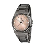 Maserati Orologio Uomo, Tempo, Data, Analogico, 40 mm, Collezione VELOCITA' SLIM, Guilloché - R8853153007