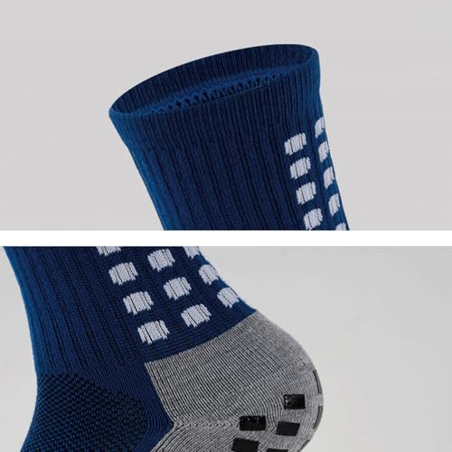 Socks for Casual Outing, Fitness and Sports, Breathable, Machine Washable, High Resilience, Soft, Comfortable, Abrasion-Resistant, Pilling-Resistant - 1 Pack, Blue4