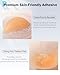 PHODIL Sticky Bra Push Up - Adhesive Bras Backless Strapless for Women,Invisible Silicone Pasties Reusable,Seamless Spoon Ultra-Thin Edge for Deep V Dress (2 Pairs)-1