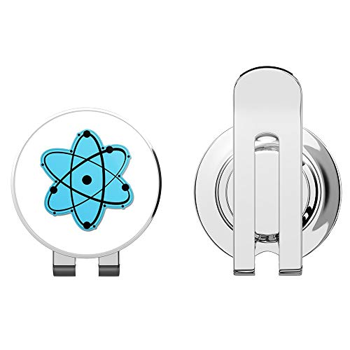 888 Graphics Atom Physics Science Golf Hat Clip with Magnetic