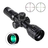 Pinty 3-9X32 AO Mil-Dot Tactical Rifle Scope Optics Optical Scope for Hunting with Aircraft-Grade Aluminum Alloy Tube, Waterproof Fog Proof