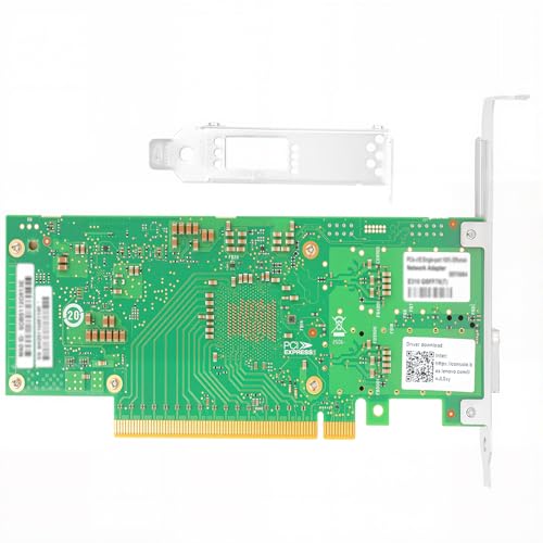Image of Vogzone 100Gb PCI-E NIC Network Card for Intel E810-CQDA1, 25GbE /50GbE /100GbE Single QSFP28 Port, with Intel E810 CAM1 Chip,100GbE PCI Express 4.0 X16 Ethernet Adapter Support RDMA iWARP /RoCEv2 /UEFI