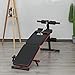 HOMCOM Banco Abdominales Plegable Ajustable en Altura con Soporte Poplíteo Regulable Ideal Hogar y Gimnasio 137x51x50-66 cm Negro Imagen de HOMCOM Banco Abdominales Plegable Ajustable en Altura con Soporte Poplíteo Regulable Ideal Hogar y Gimnasio 137x51x50-66 cm Negro