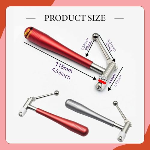 Extracteur Engrenage Central Acier Poignée Bois,Rouge – vue 5