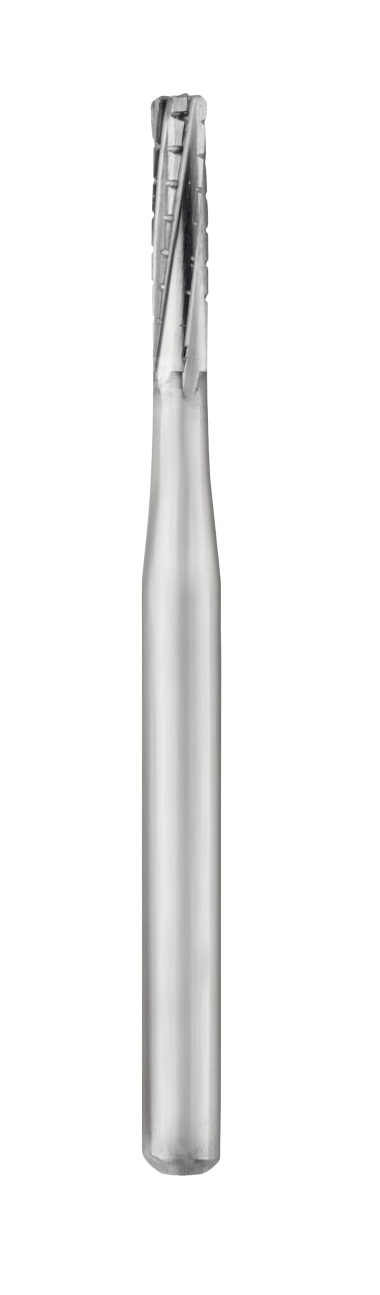 SS White 15033 Dental Carbide Bur, Friction Grip Shank 558 L, 21 mm Length, Straight/Flat Shape (Pack of 10)