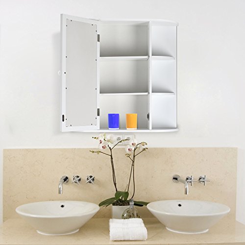 HOMFA Bathroom Wall Multipurpose Kitchen Medicine Storage