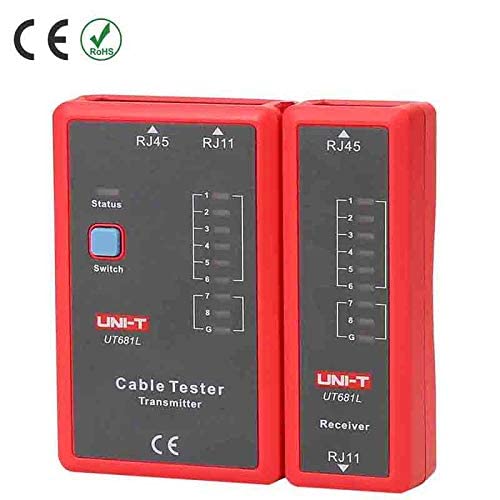 Uni-t - Netzwerkkabeltester RJ45 und Telefon RJ11 RJ12