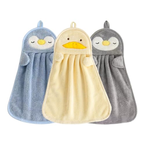 AEIOPRS 3 Pcs Asciugamani Asilo Bambini in Microfibra Personalizzati